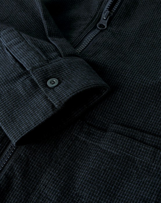 NKMRuding Zip Overshirt - Navy Blazer